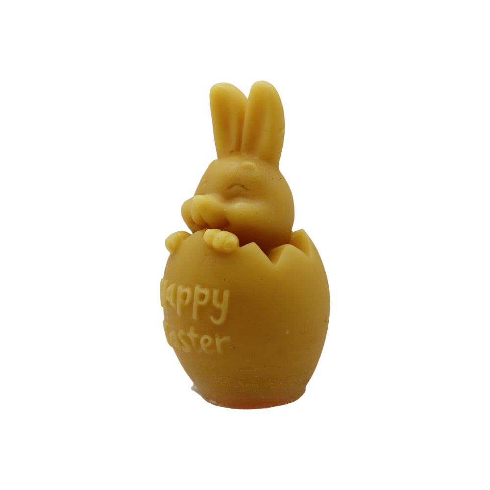 Bienenwachskerze „Happy Easter Hase“