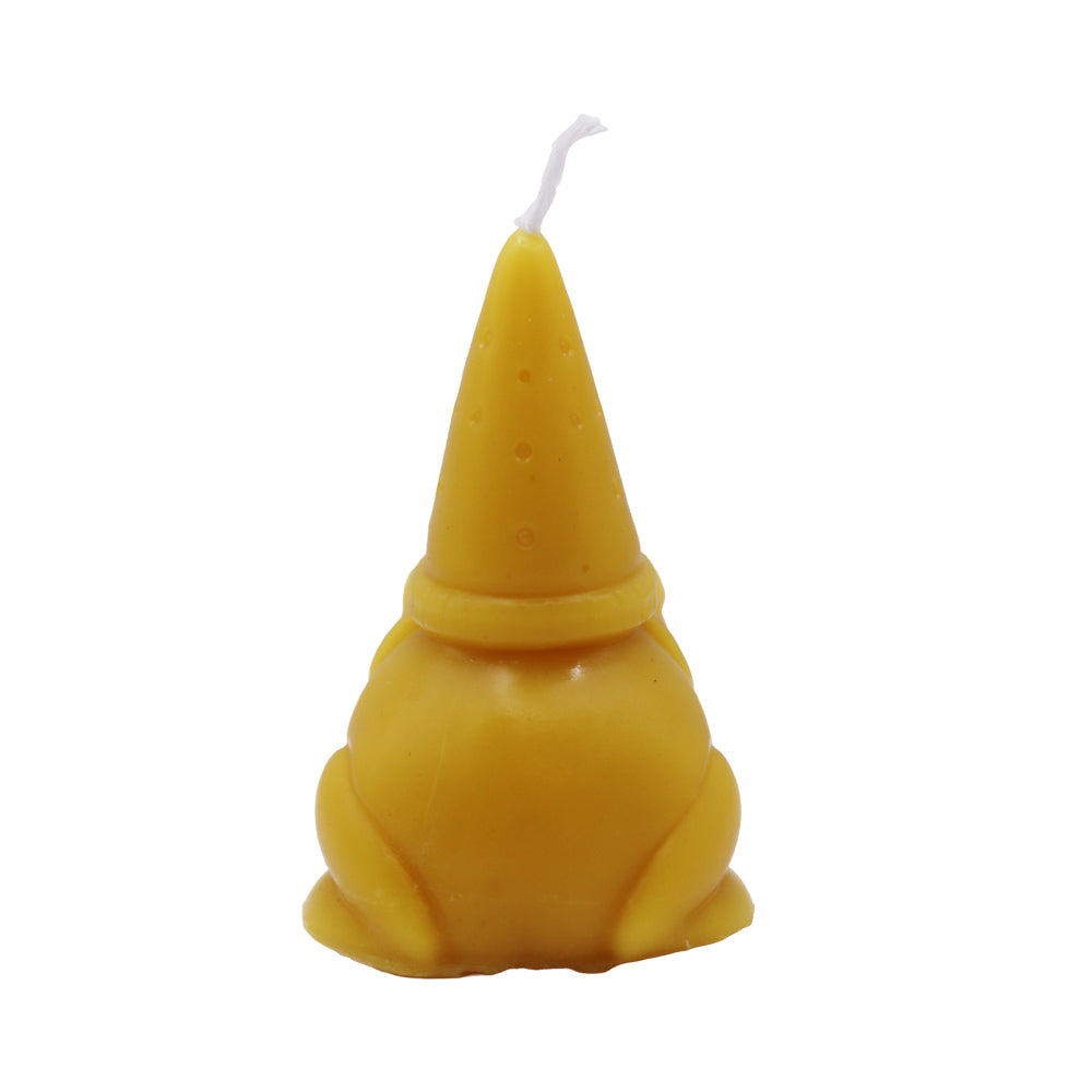 Bienenwachskerze „Frosch mit Zipfelmütze“
