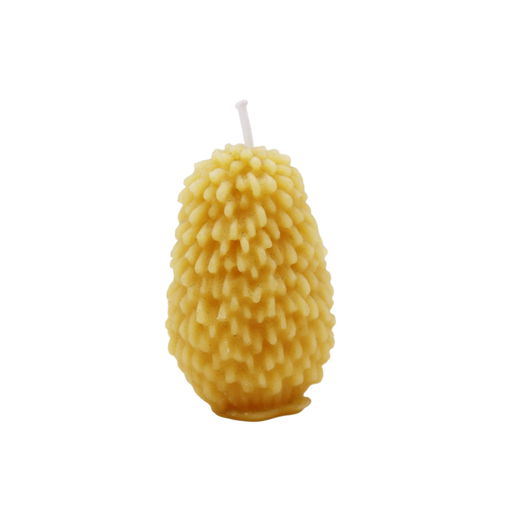 Bienenwachskerze „Igel mit Pilz“