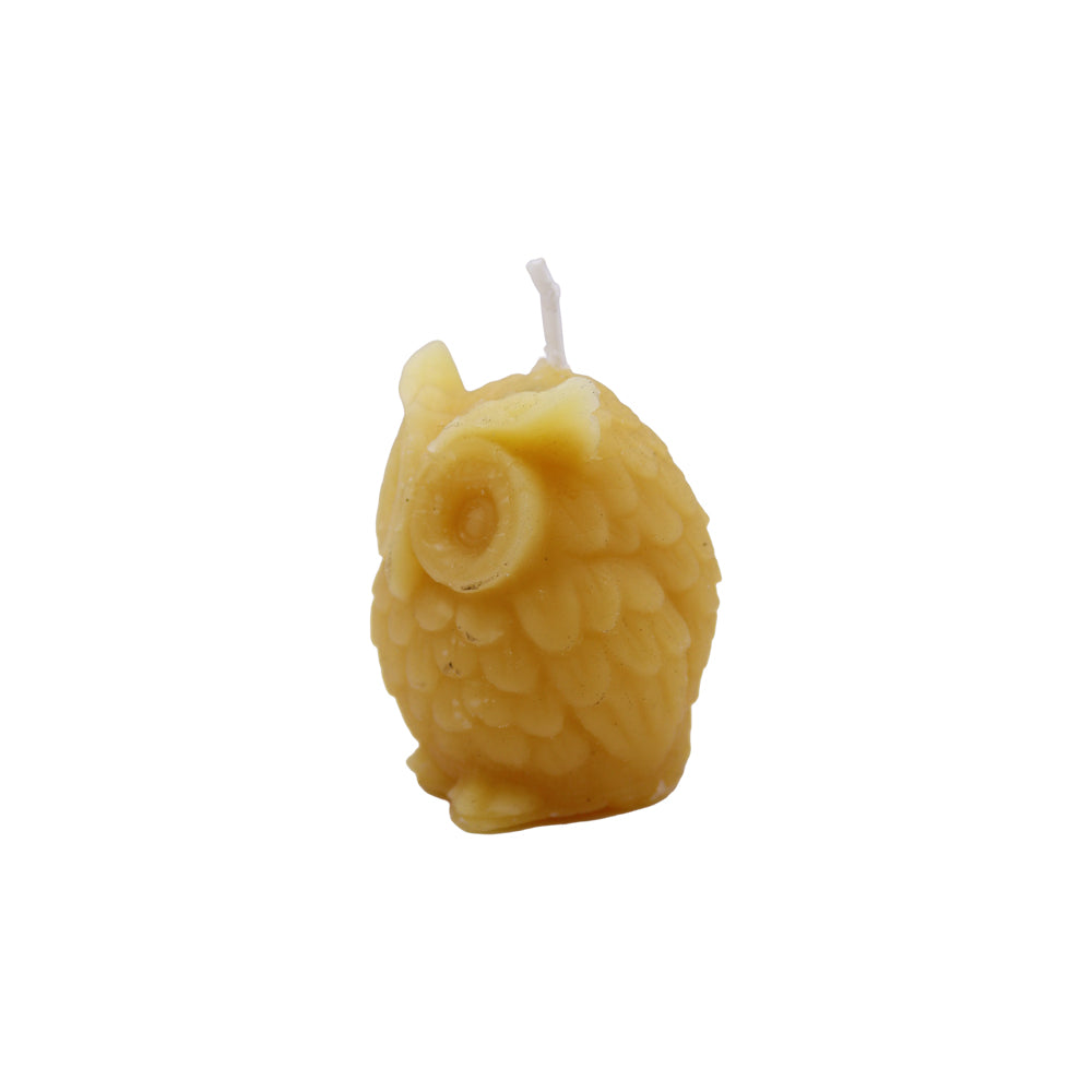 Bienenwachskerze „Kleine Eule“
