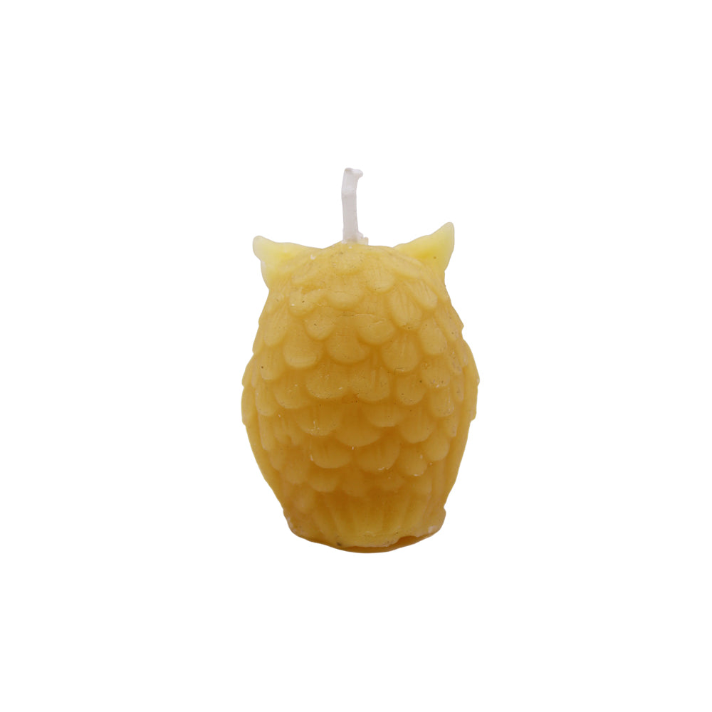 Bienenwachskerze „Kleine Eule“
