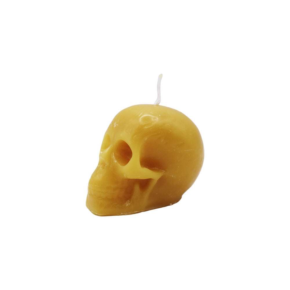 Bienenwachskerze „Totenkopf“