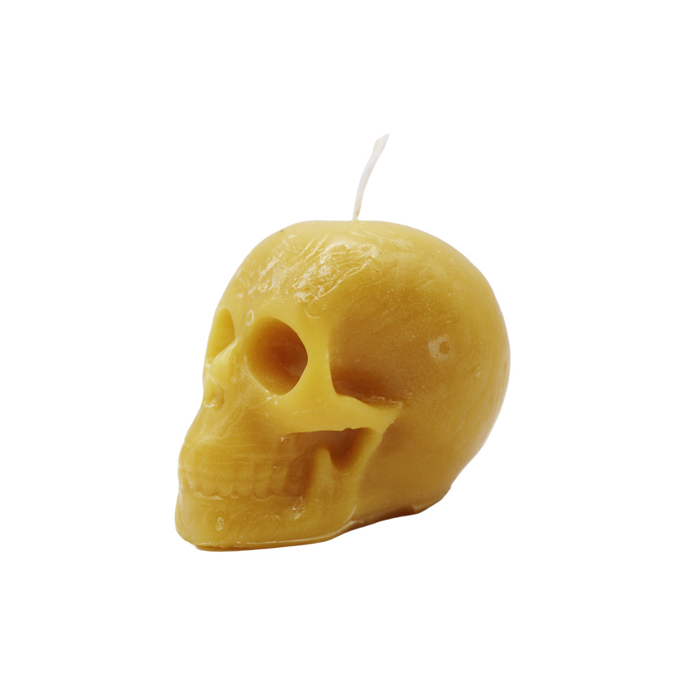 Bienenwachskerze „Totenkopf“
