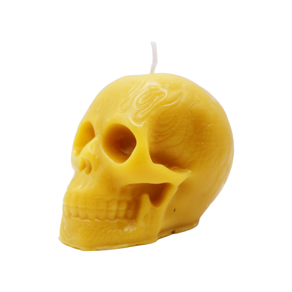 Bienenwachskerze „Totenkopf“