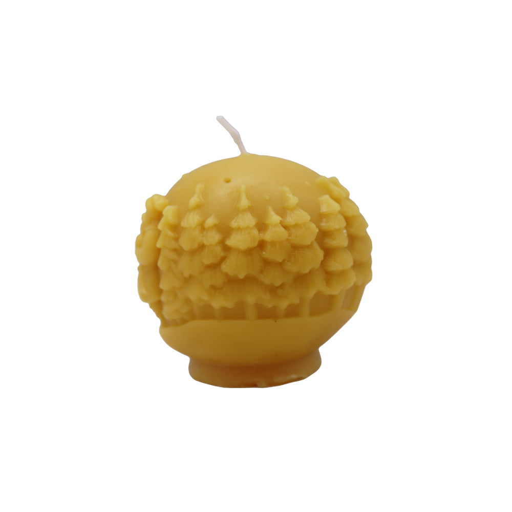 Bienenwachskerze „Weihnachtskugel“