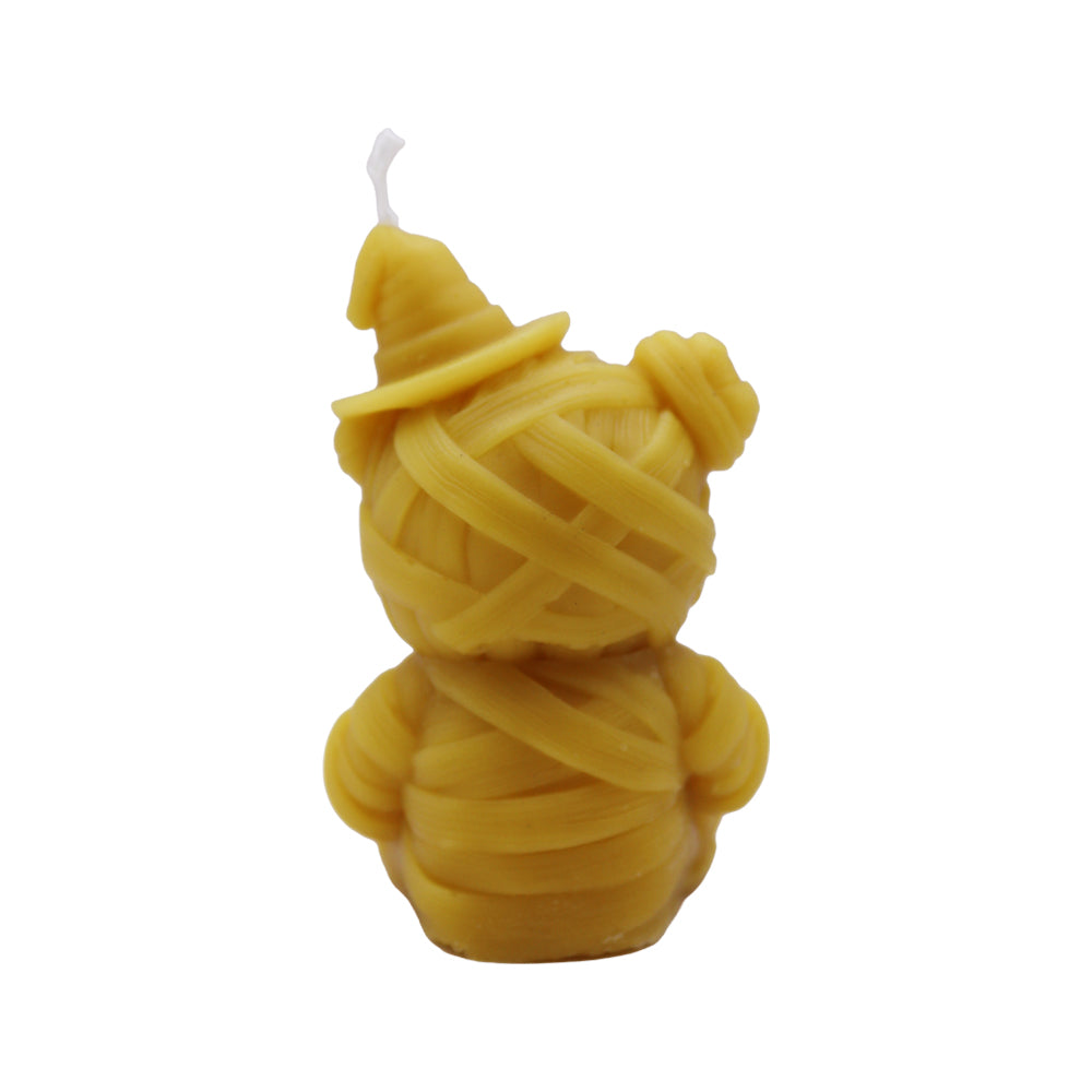 Bienenwachskerze „Halloween-Mumie“