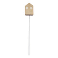 Hausstecker für Garten und Blumentopf aus Holz alter Weinfässer