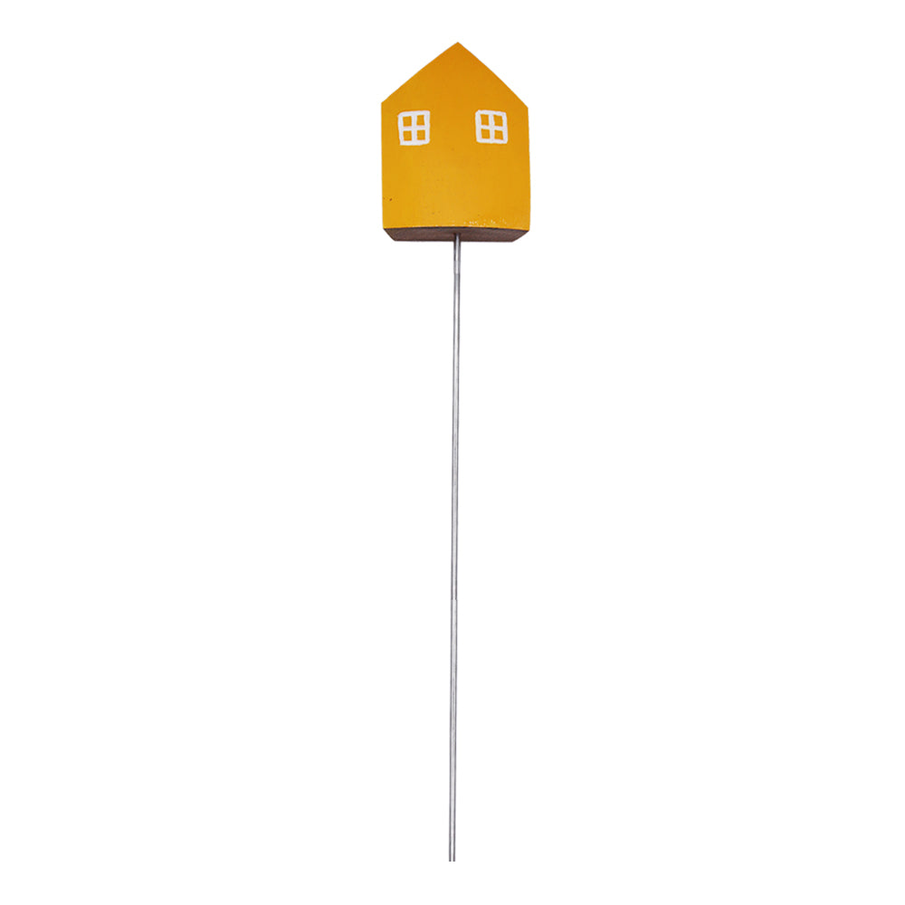 Hausstecker für Garten und Blumentopf aus Holz alter Weinfässer
