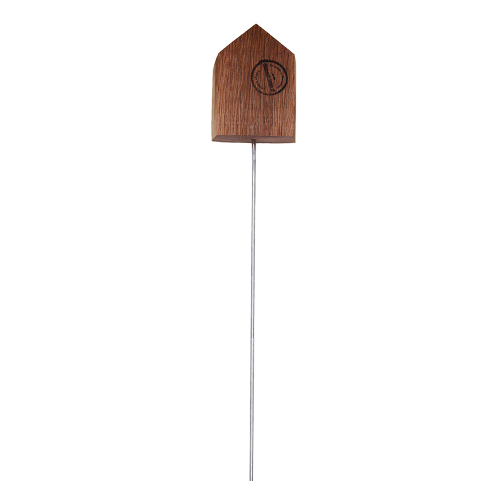 Hausstecker für Garten und Blumentopf aus Holz alter Weinfässer