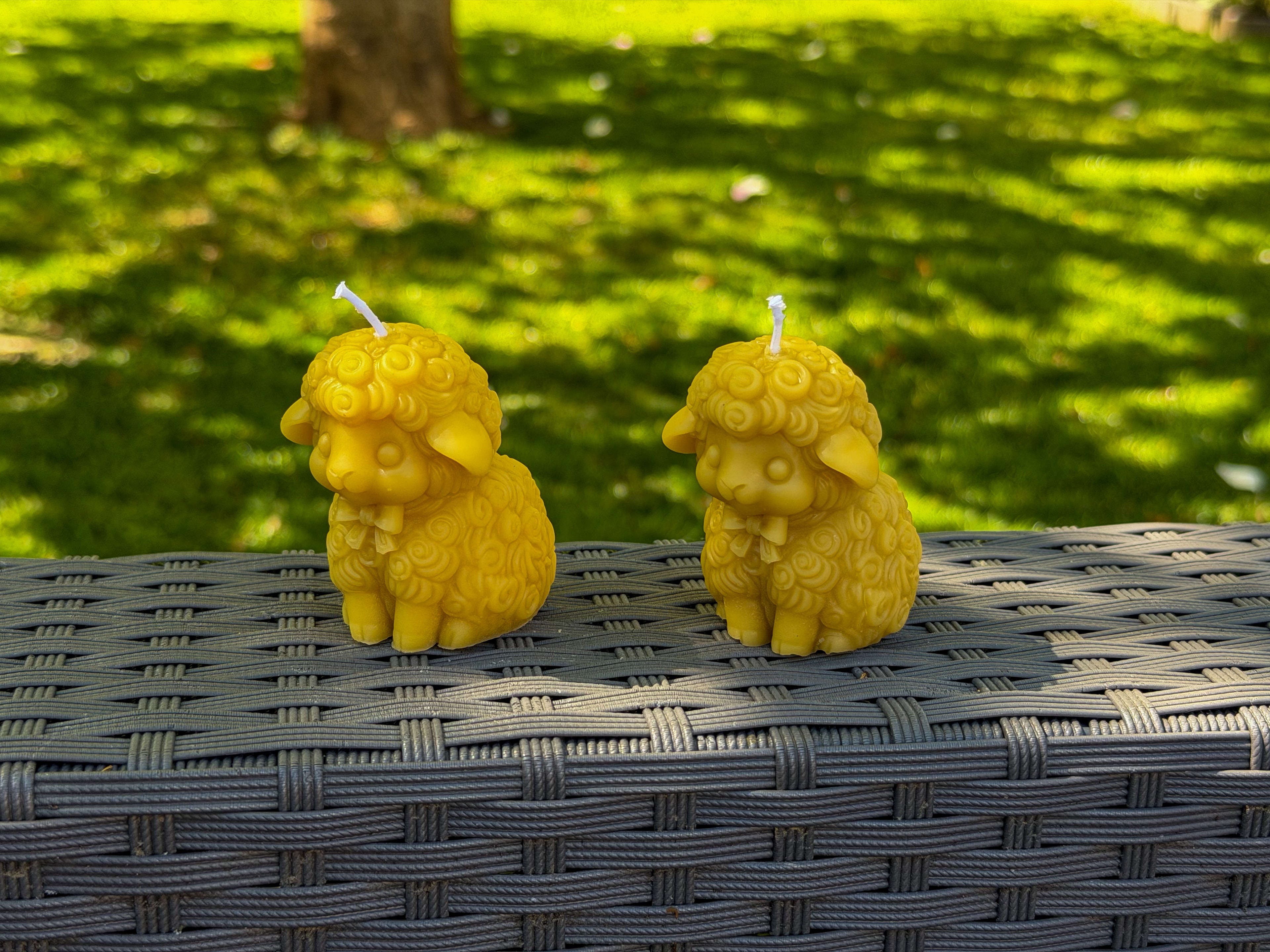 Bienenwachskerze „Lämmchen“
