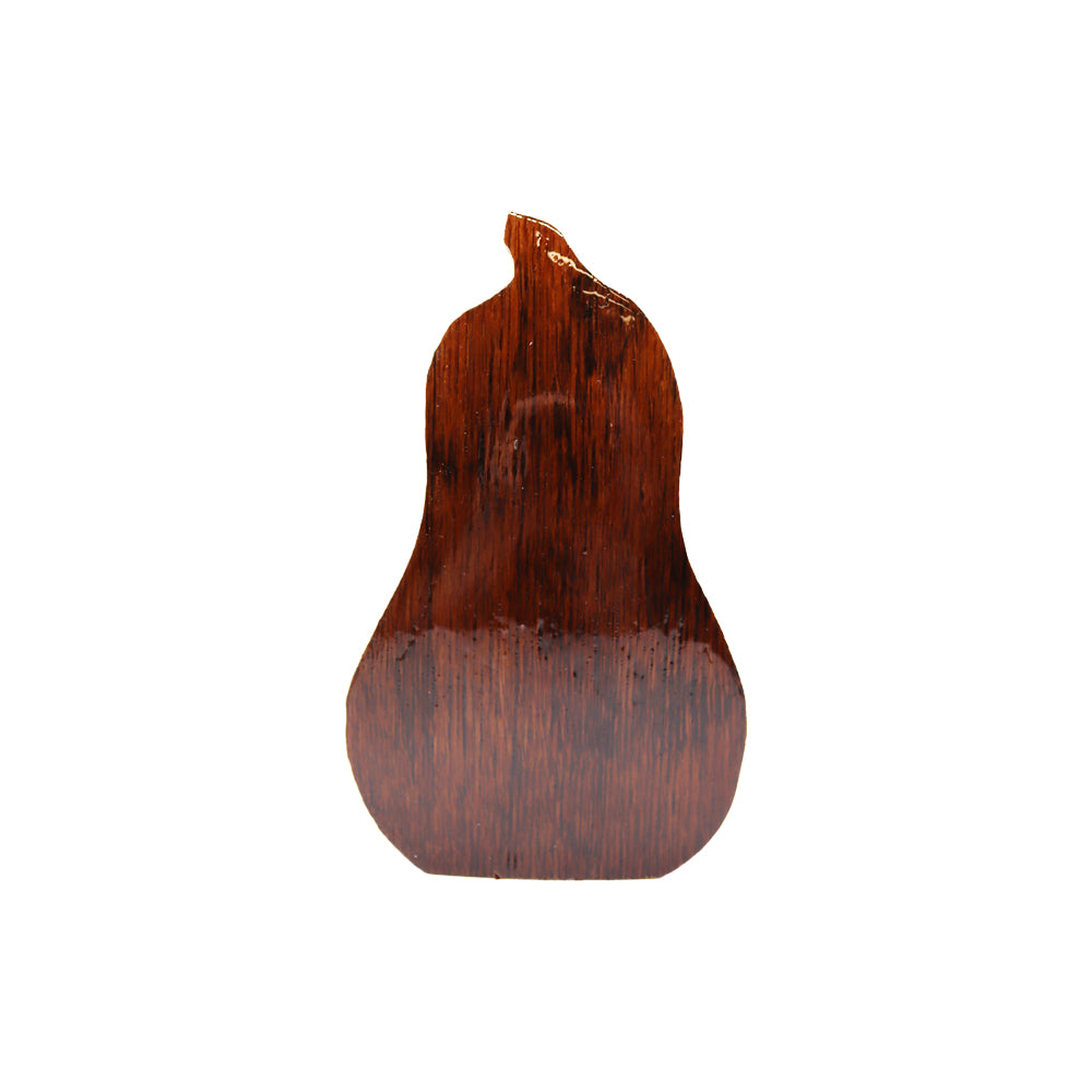 Länglicher Deko-Kürbis im rustikalen Stil aus Holz alter Weinfässer