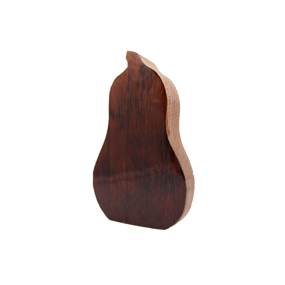 Länglicher Deko-Kürbis im rustikalen Stil aus Holz alter Weinfässer