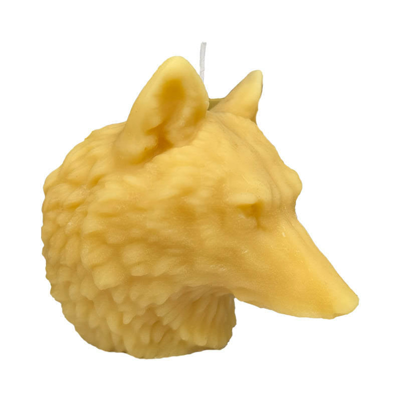 Bienenwachskerze "Wolf XXL"