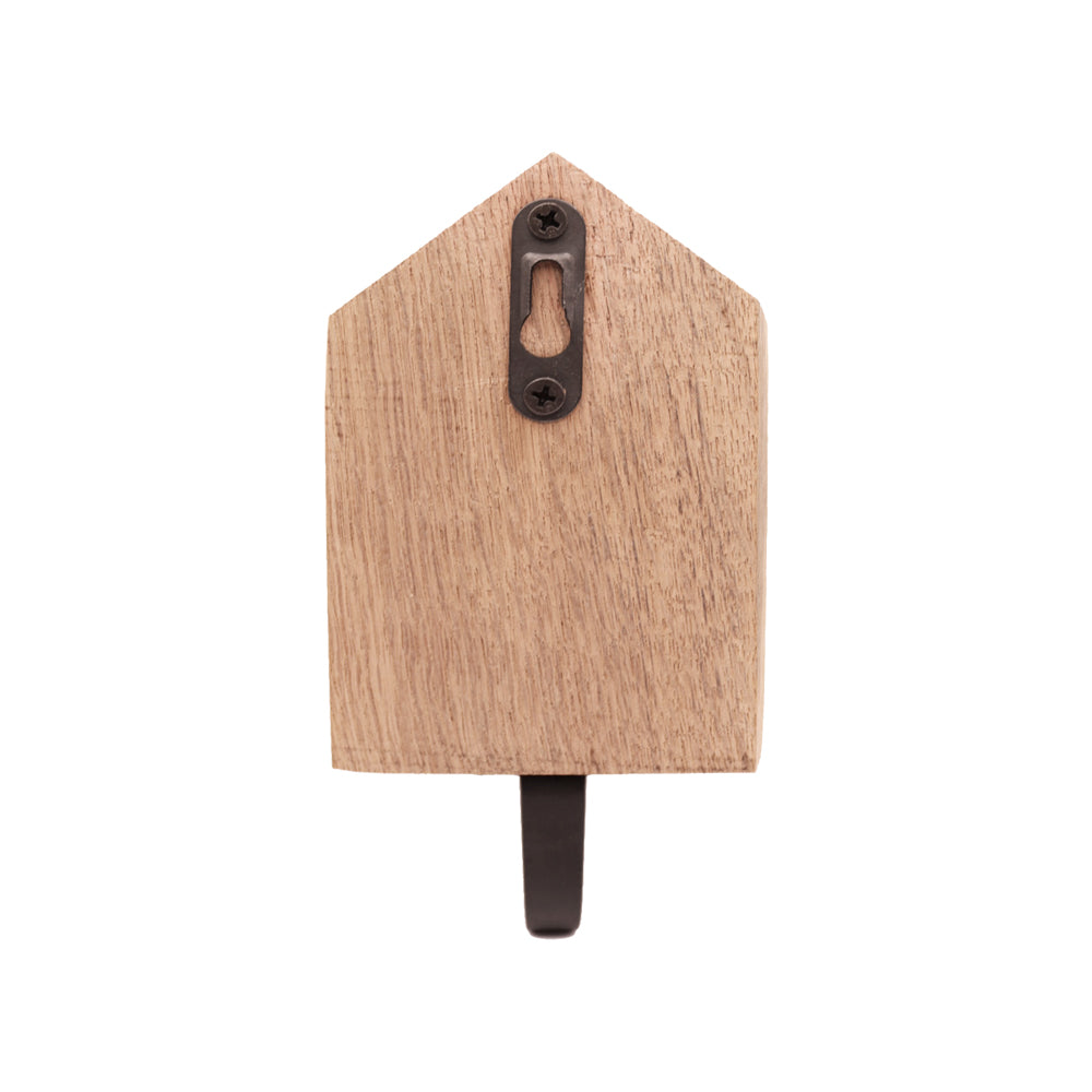 Haus-Wandhaken aus Weinfass-Holz