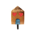 Haus-Wandhaken aus Weinfass-Holz